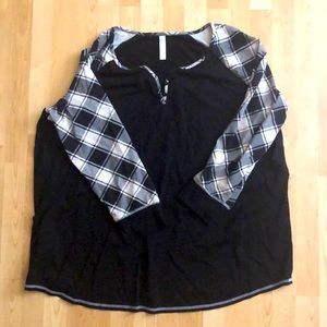 Long sleep sleeping top